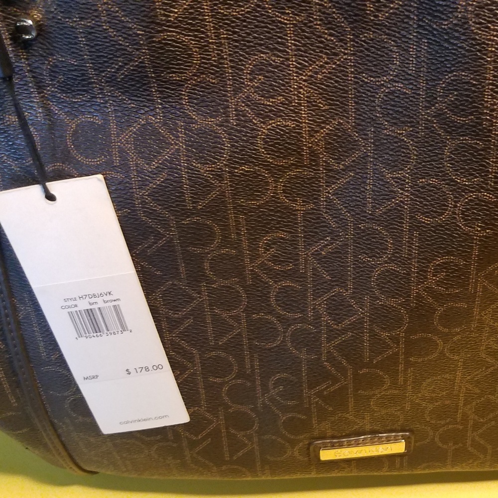 Calvin Klein brown purse